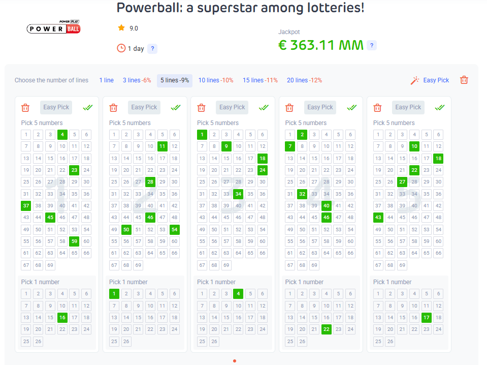 International Lottery Websites